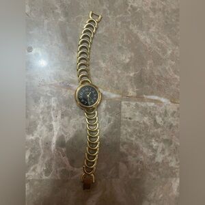 Mathey-Tissot Ladies Watch Vintage Gold Tone UNTESTED As-Is